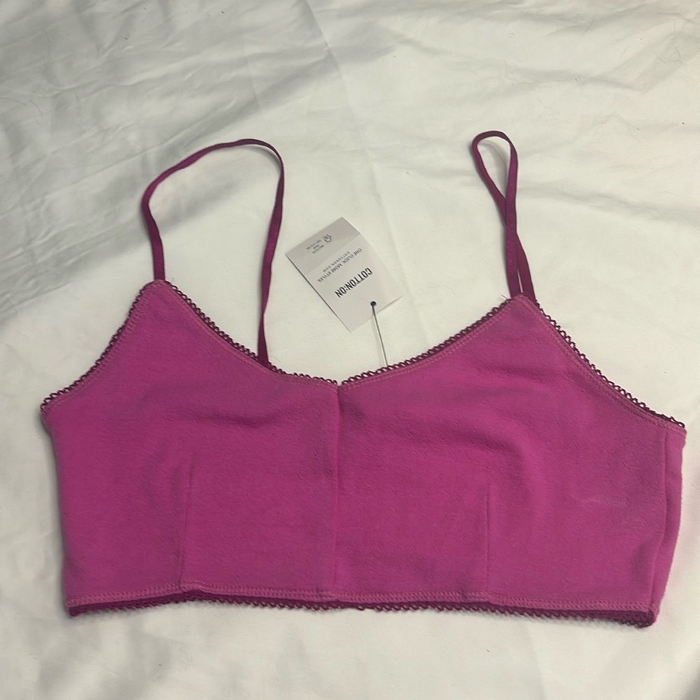 Cotton on bra/shirt